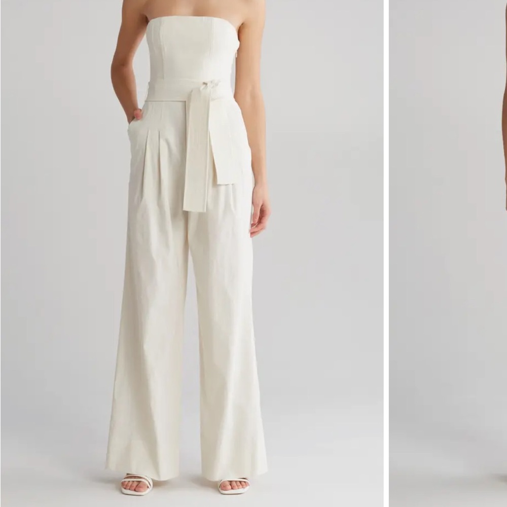 A.L.C. Elsie Strapless Jumpsuit